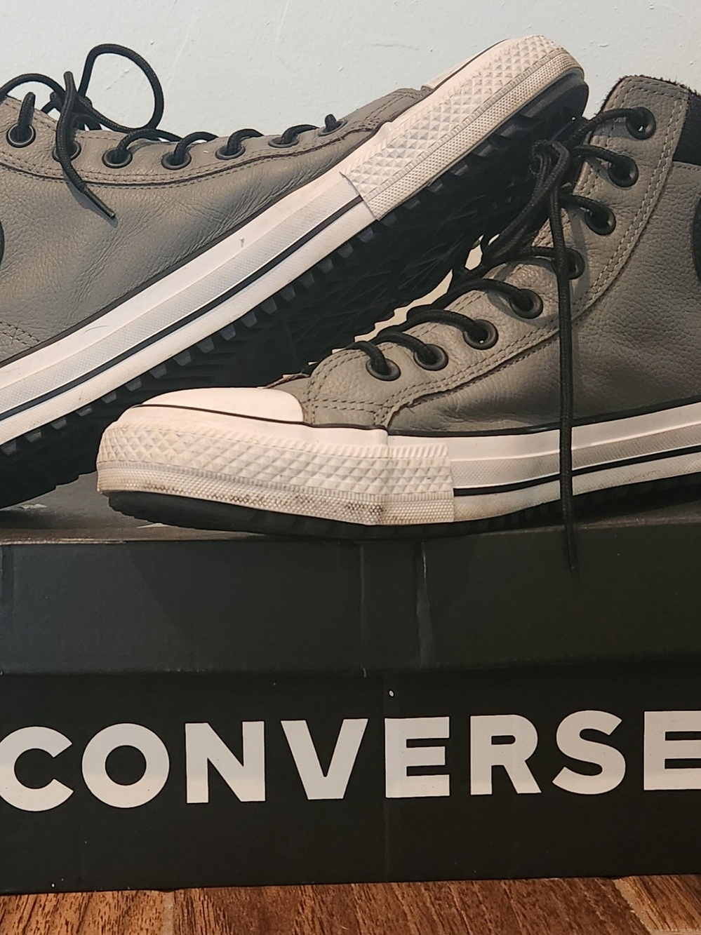 Converse Men's High-Top Leather Sneakers